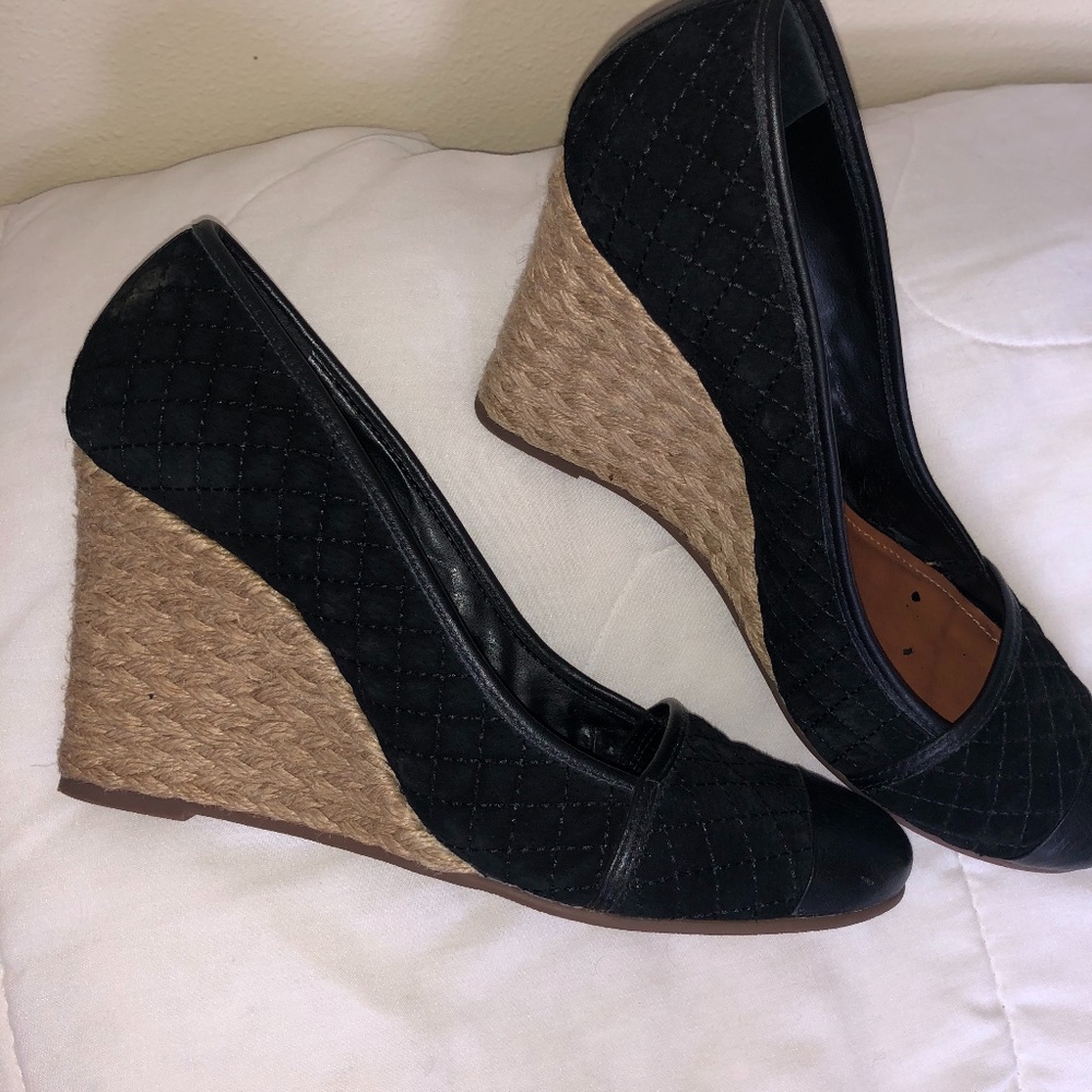 Arezzo Black Shoes - espadrilles  - high